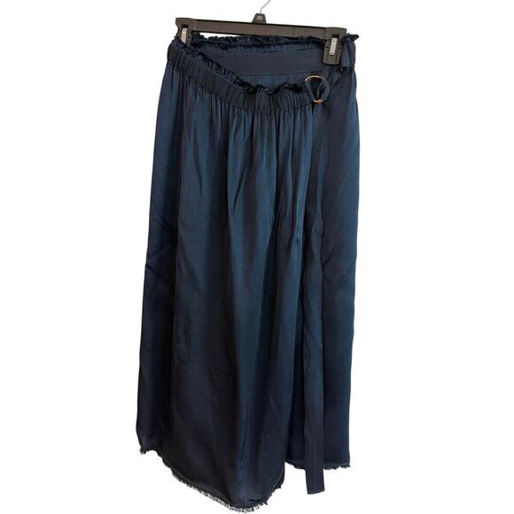 Raquel Allegra Dresses & Skirts - Raquel Allegra Matte Satin Lotus Wrap Skirt - Size 0